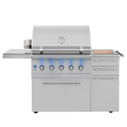 The all‑stainless design of the Encore 36 is built to last and to optimize flavor.