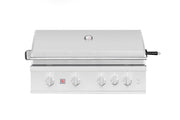 The expansive Summerset TRL Pro 40" pro-grade grill head has a sleek, double-lined hood that locks in heat and gives your outdoor kitchen pro level cooking options.