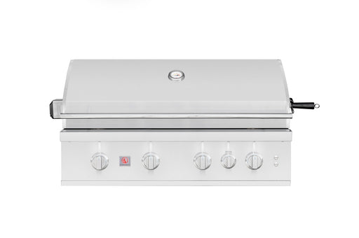 The expansive Summerset TRL Pro 40" pro-grade grill head has a sleek, double-lined hood that locks in heat and gives your outdoor kitchen pro level cooking options.