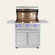 Heavy-duty 304 stainless construction resists rust and weather, keeping your grill performing optimally and ooking showroom-new season after season.