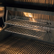 Two included warming racks enable all items in your cooked meals to be served hot together.