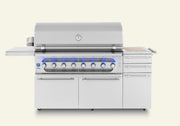 The bold, all‑stainless design and robust features of the Muscle 54 instantly elevates your outdoor cooking experience.