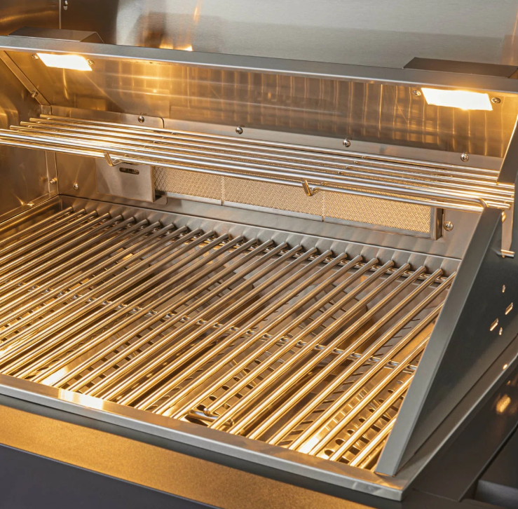 Gas Grill 8-Burner built-in BBQ island