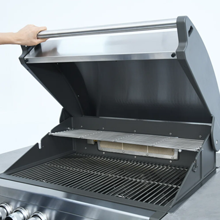 Propane 8-Burner Grill built-in BBQ Island