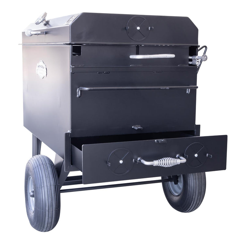Meadow Creek BBQ42 Chicken Cooker with Optional Charcoal Pullout