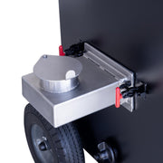 Water Pan on BX50 Box Smoker with Optional Stainless Steel Interior