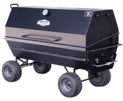 Meadow Creek PR60 Pig Roaster with Optional Wagon Chassis and Charcoal Pullout