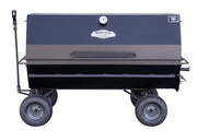 Meadow Creek PR60 Pig Roaster with Optional Wagon Chassis and Charcoal Pullout