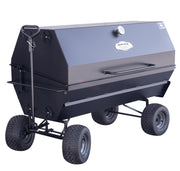 Meadow Creek PR60 Pig Roaster with Optional Wagon Chassis and Charcoal Pullout