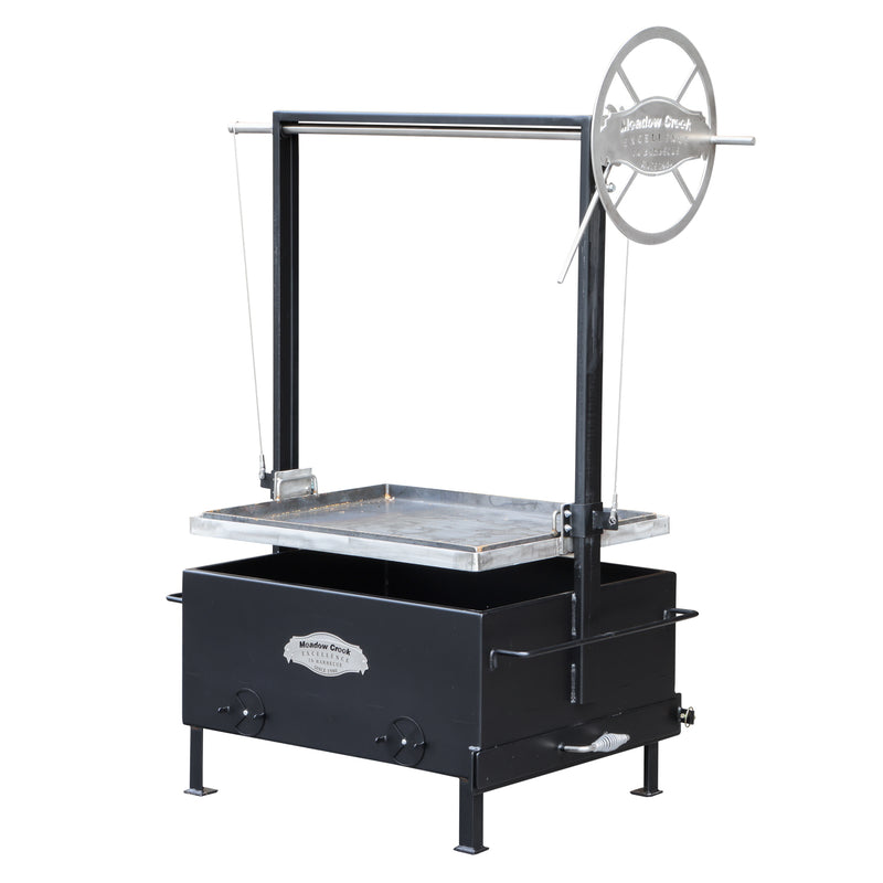 Meadow Creek SMFP34 Fire Pit with Optional Griddle