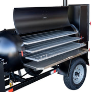 Optional Extra Grate in Smoker on TS250 Tank Smoker
