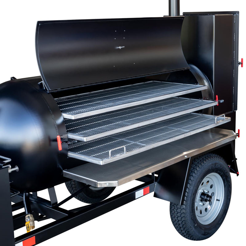 Optional Extra Grate in Smoker on TS250 Tank Smoker