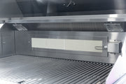 The powerful rear infrared burner adds high-heat finishing capability for perfectly browned roasts and poultry.