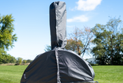 Optional form-fitted premium cover protects your Karma 25 from the elements for longer life and ready-to-cook convenience.