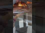 40-second video of the KoKoMo Grills Dual Fuel Pizza Oven